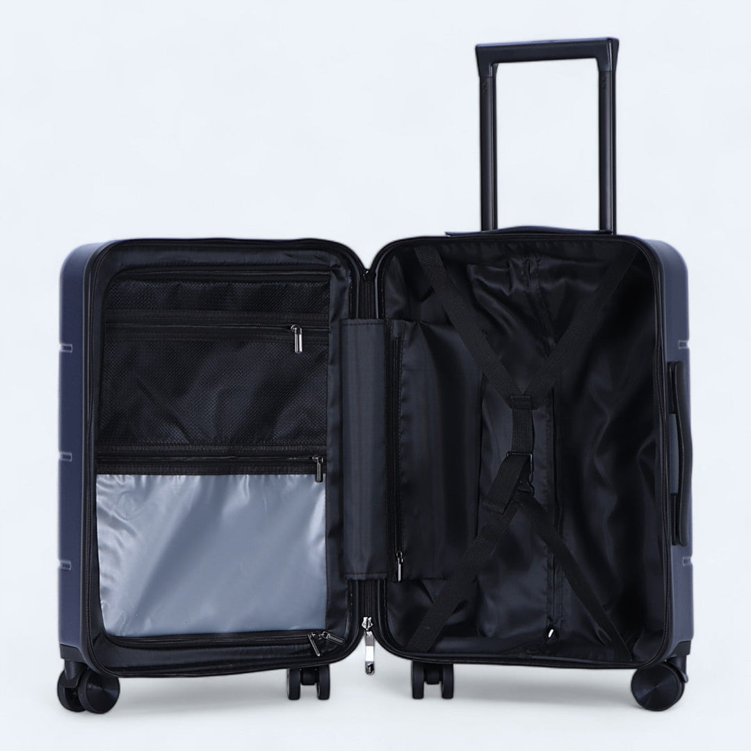 Sett med 3 Harde Kofferter – Atlas Explorer