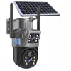 DualGuard Solar 4K – Trådløst Sikkerhetskamera med Solcellepanel og 360° Visning