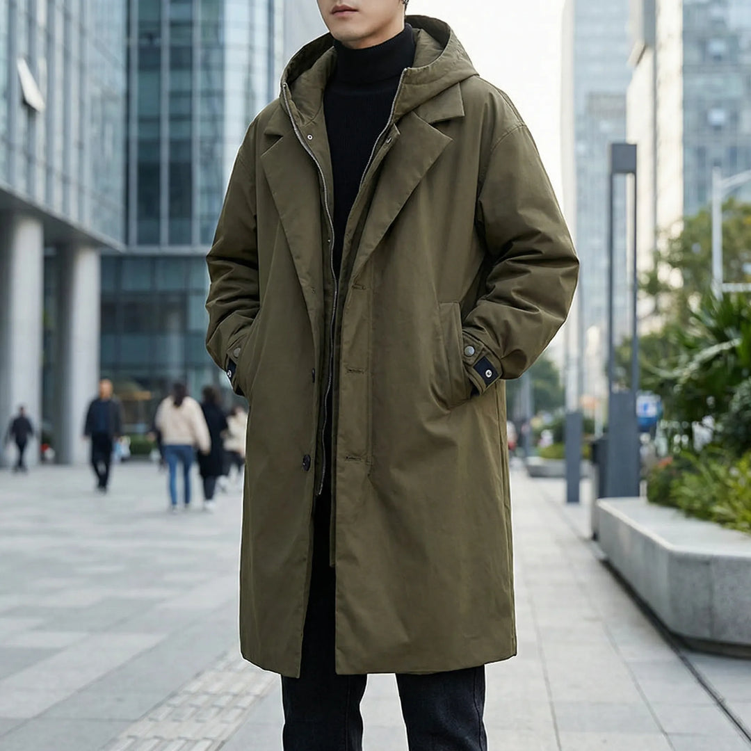 Klassisk parka-trenchcoat for menn - Armando