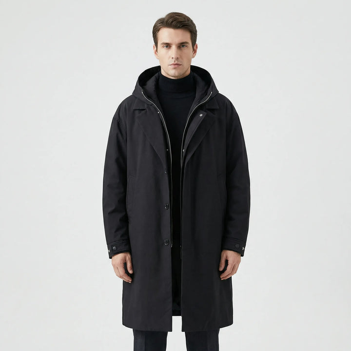 Klassisk parka-trenchcoat for menn - Armando