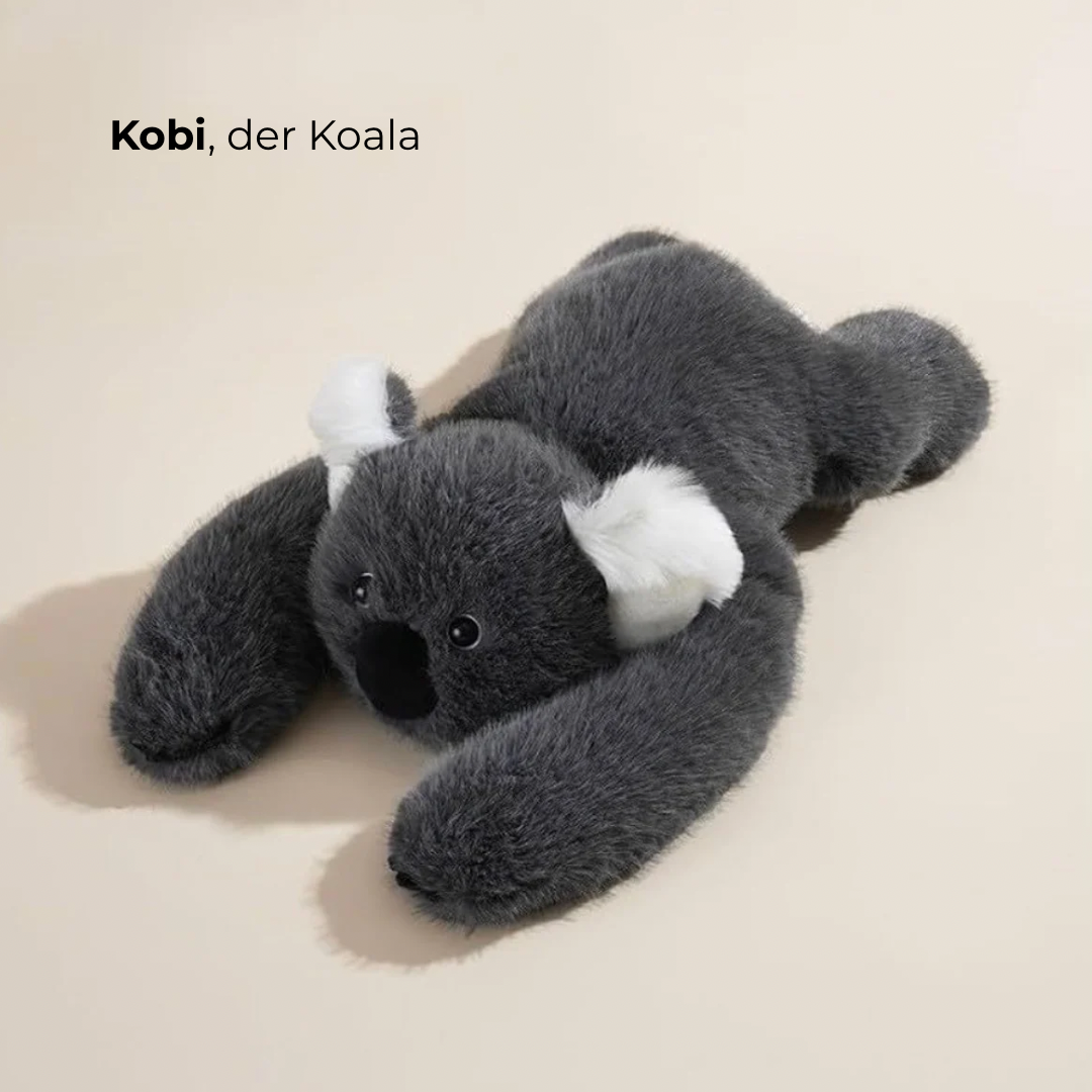 Vektet kosedyr som en dovendyr for rolige, koselige stunder