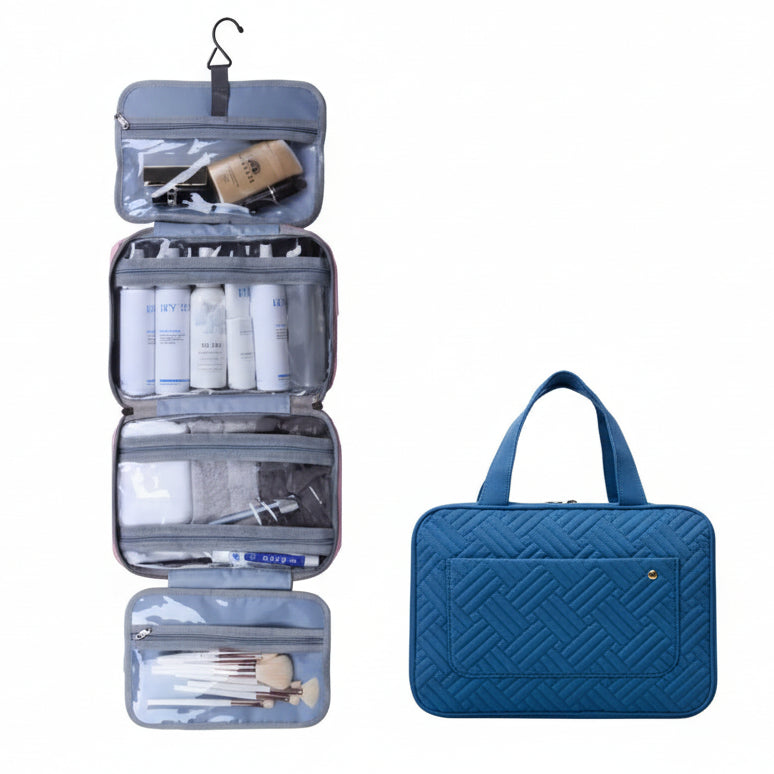 TravelTidy – Kompakt kosmetikkorganizer med 4 rom