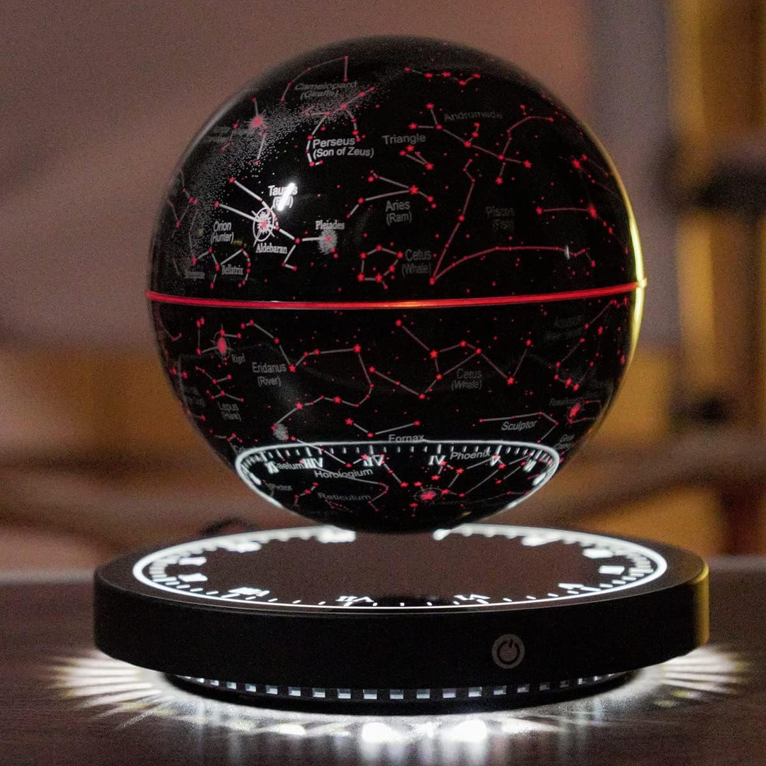 Svevende stjernekart «Konstellasjon» – lampe med magnetisk levitasjon