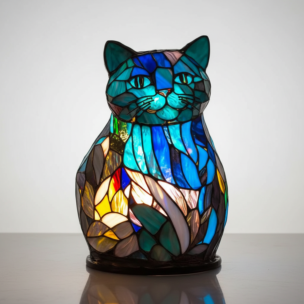 Kunstnerisk bordlampe - LightArt
