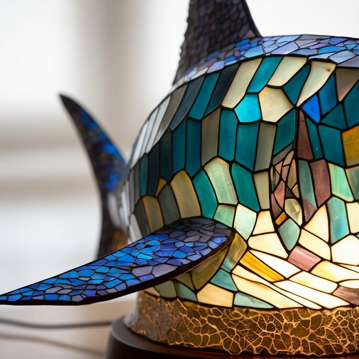 Kunstnerisk bordlampe - LightArt