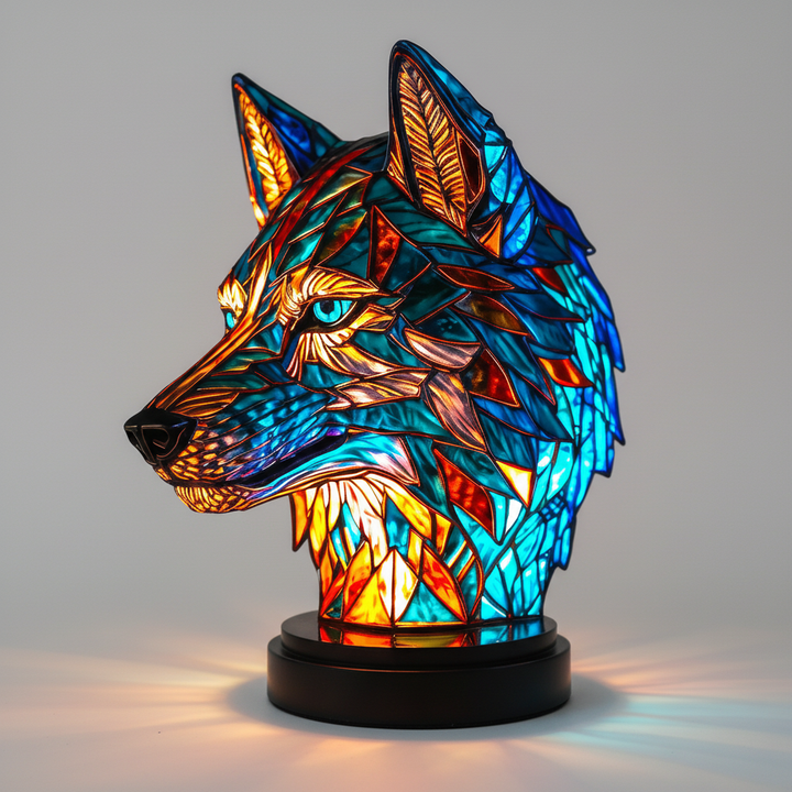 Kunstnerisk bordlampe - LightArt