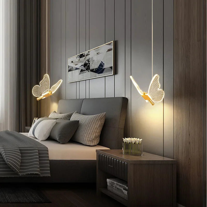 DreamsLight – Magisk LED Sommerfugl Pendellampe