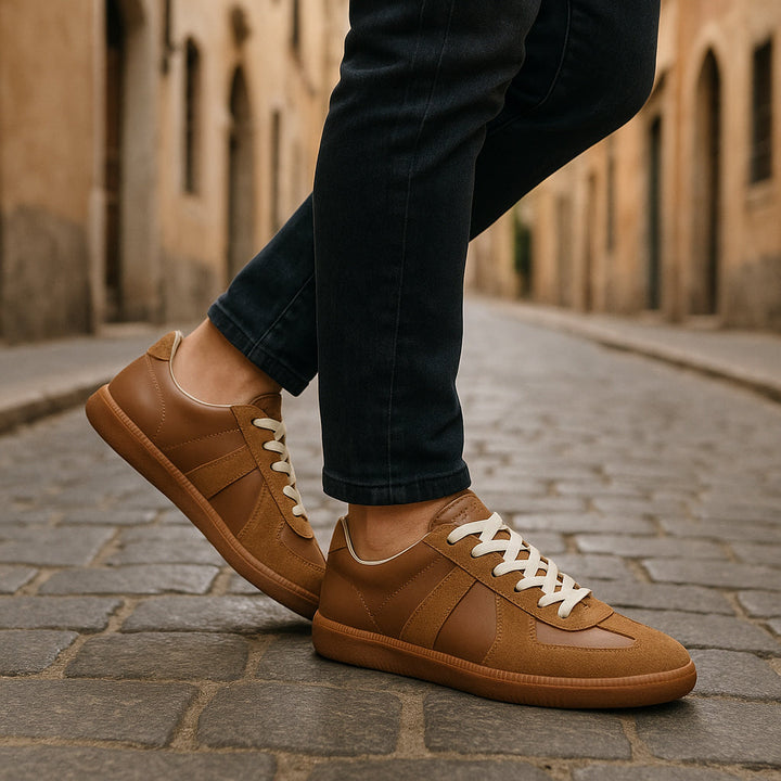 Sneakers med snøring for herre | Sklisikker og komfortabel passform