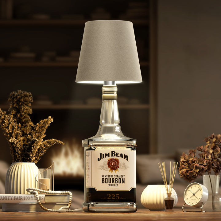 PrestigeBeam BottleLamp | Allsidig LED-belysning til flasker – Miljøvennlig og bærbar