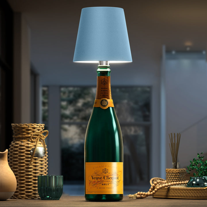 PrestigeBeam BottleLamp | Allsidig LED-belysning til flasker – Miljøvennlig og bærbar