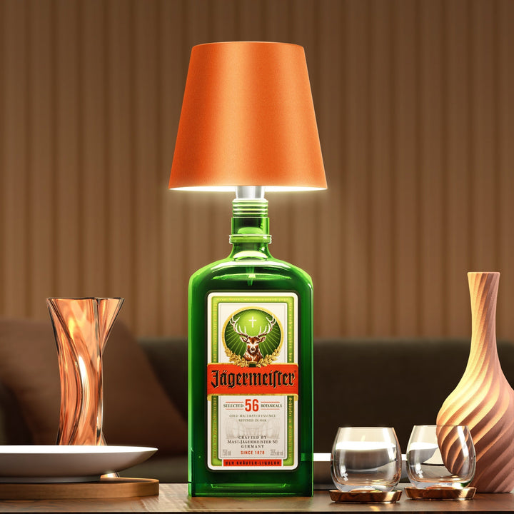 PrestigeBeam BottleLamp | Allsidig LED-belysning til flasker – Miljøvennlig og bærbar