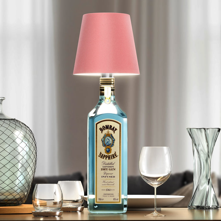 PrestigeBeam BottleLamp | Allsidig LED-belysning til flasker – Miljøvennlig og bærbar