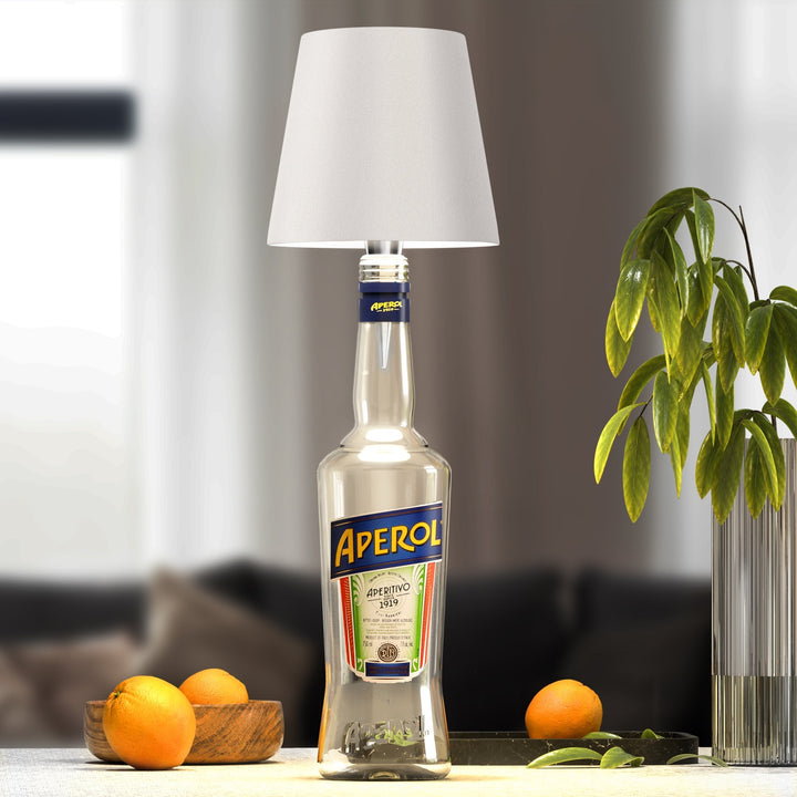 PrestigeBeam BottleLamp | Allsidig LED-belysning til flasker – Miljøvennlig og bærbar