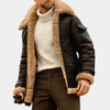 Aviator Lær Vinterjakke Tidløst Varme med en Rugged Kant