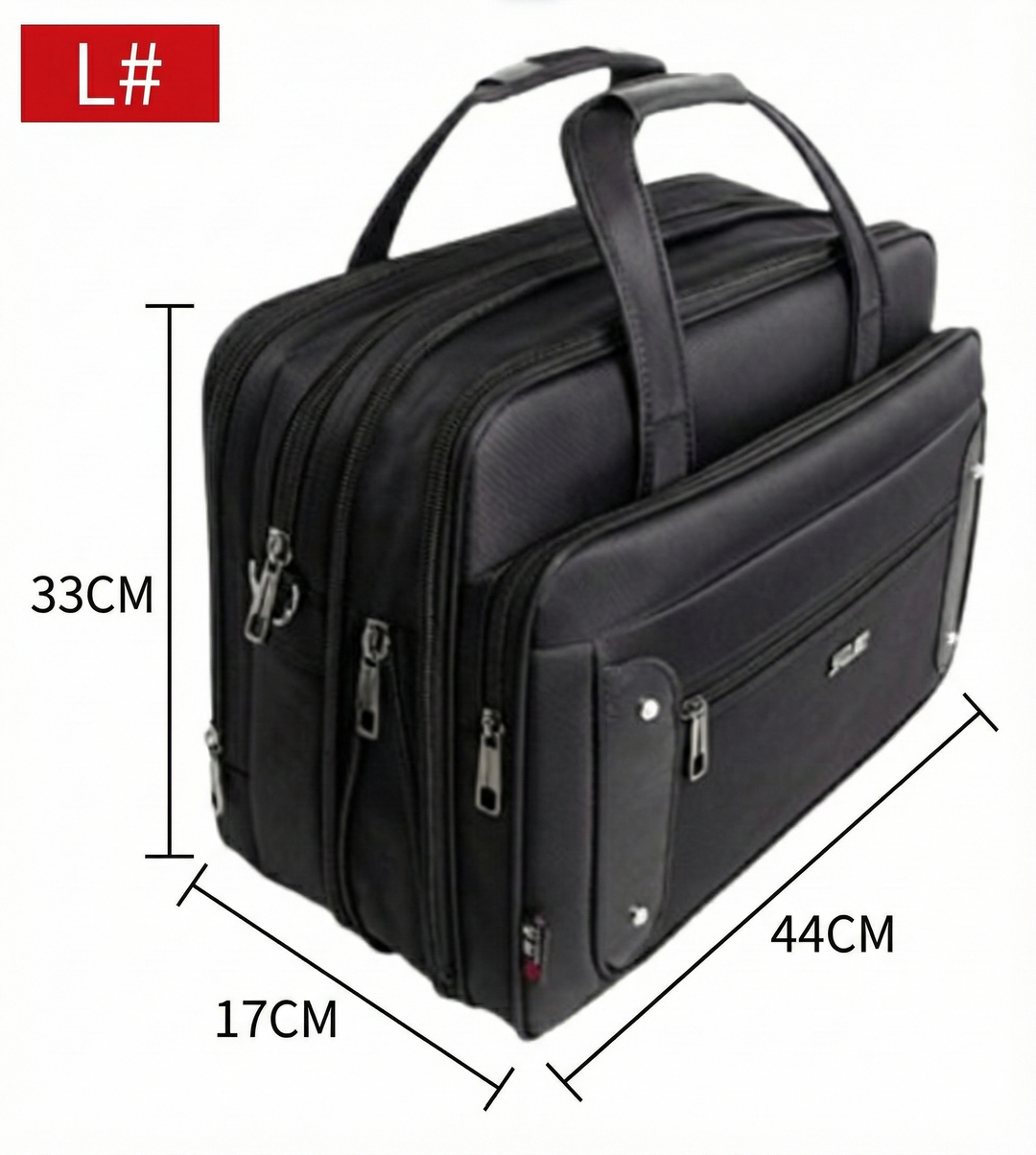 Herrenes Lerretsbag for Laptop og Business