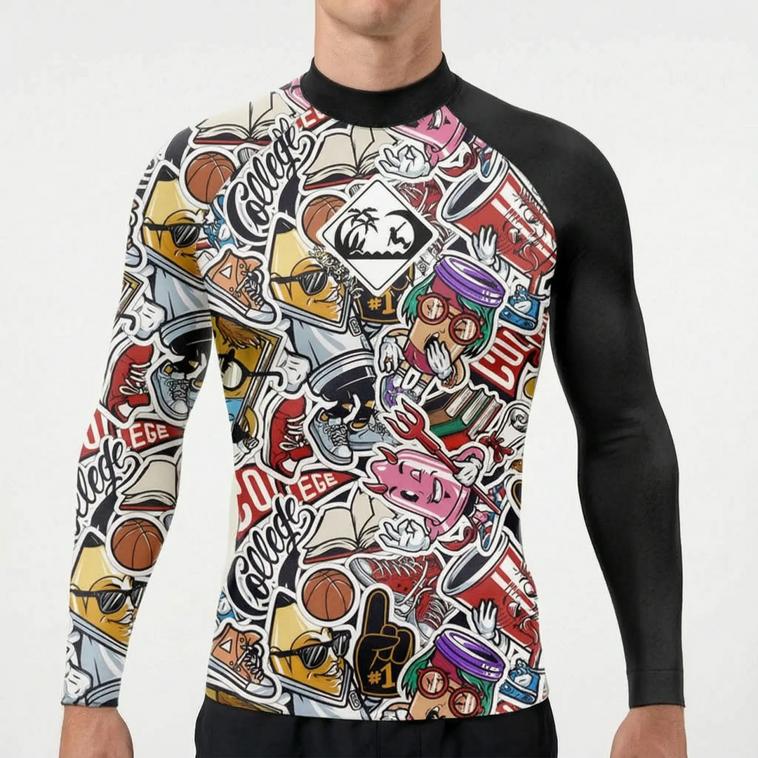 Rashguard med lange ermer - Brexion