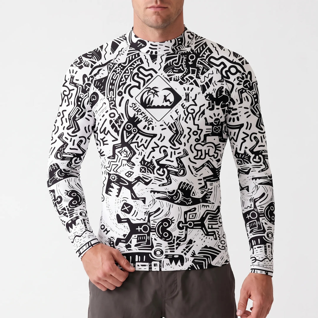 Rashguard med lange ermer - Brexion