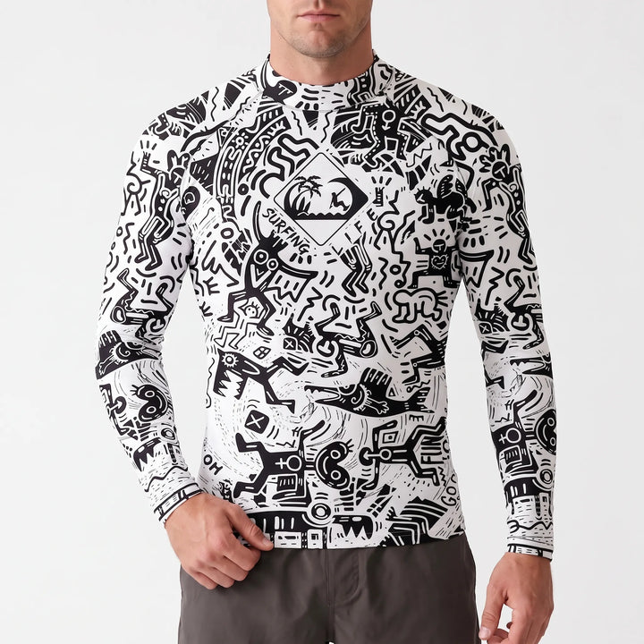 Rashguard med lange ermer - Brexion