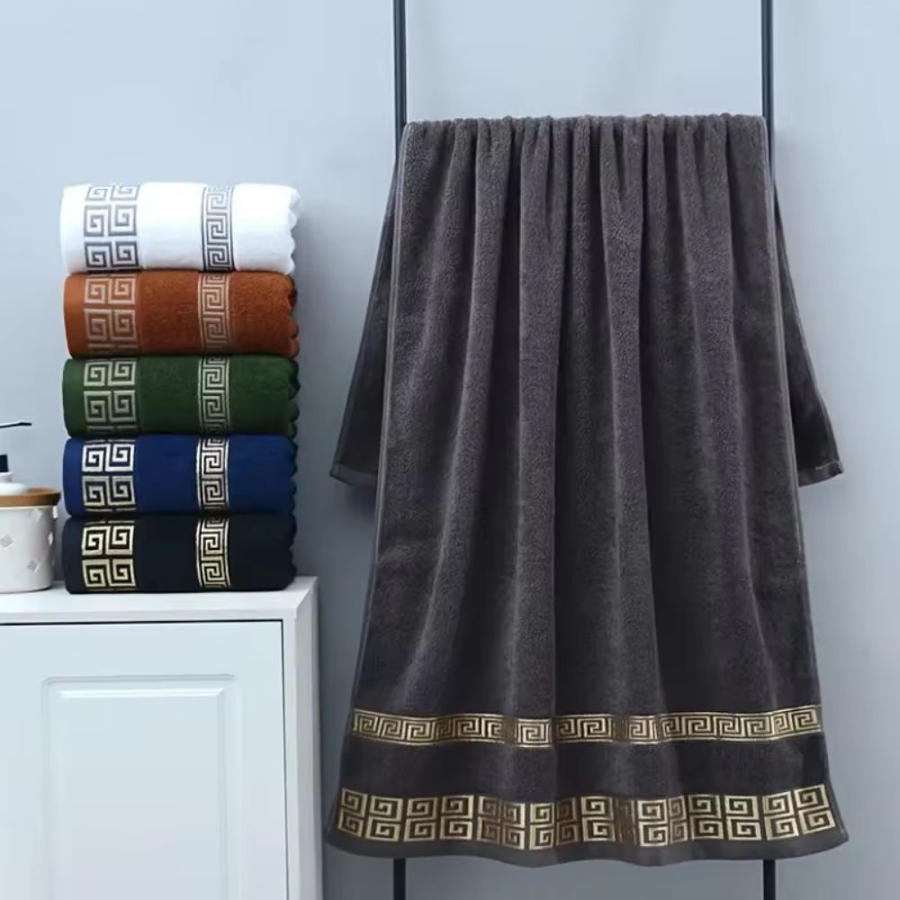 Casa Luxe Athena Bomull Håndkle Sett (2-Deler)