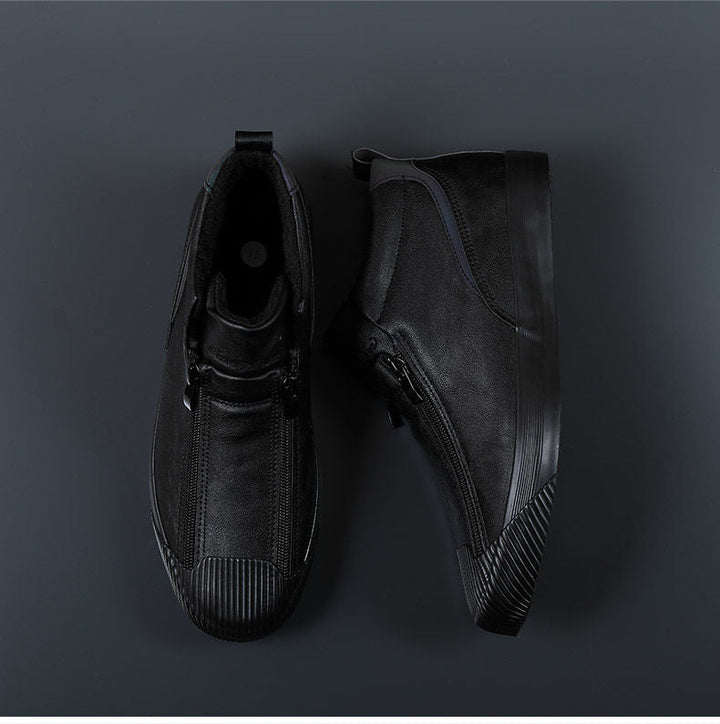 Sneakers for menn med glidelås og komfort – Noah