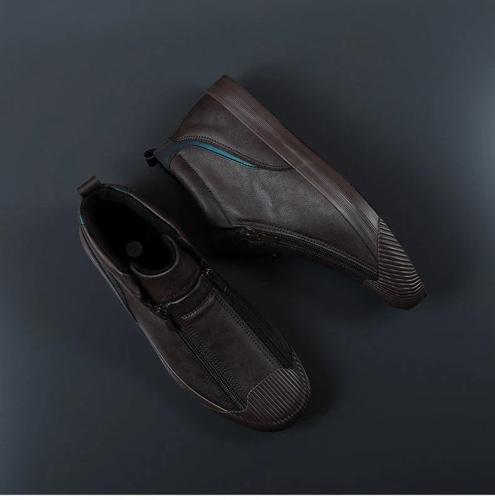 Sneakers for menn med glidelås og komfort – Noah