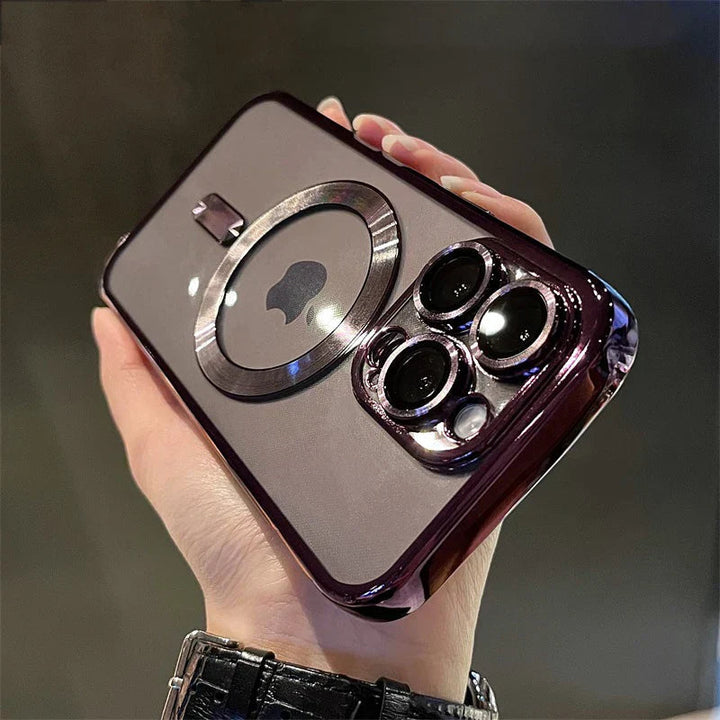 MagPlating | Magnetisk Telefondeksel med Ripebestandig Premium Metallfinish