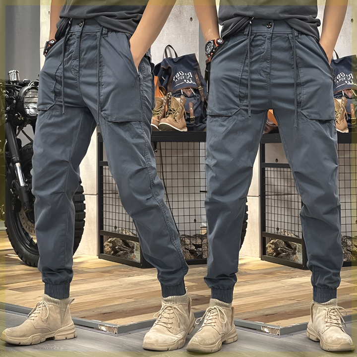 Menns Stretch Cargo Bukser – Rugged Utility med Hverdag Komfort