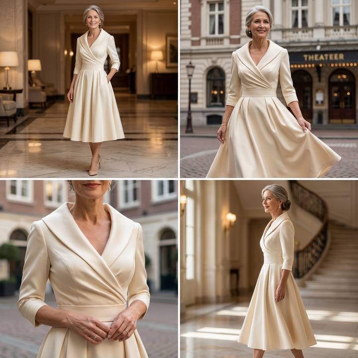 Midikjole til dame | Elegant og tidløs A-linje-stil