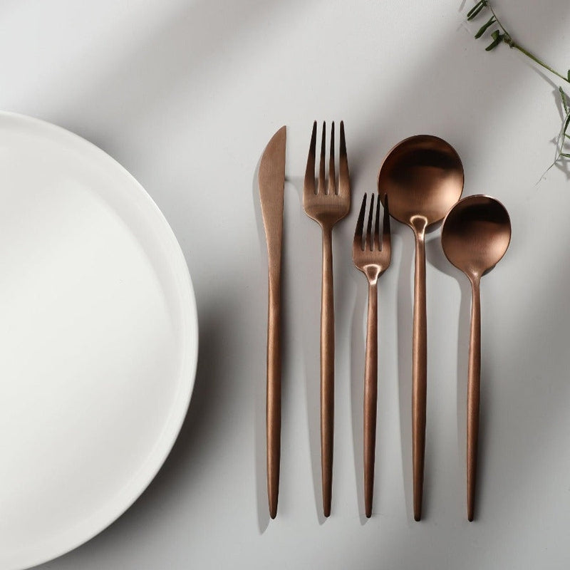 Aurora bestikksett – Minimalistisk, moderne og tidløst