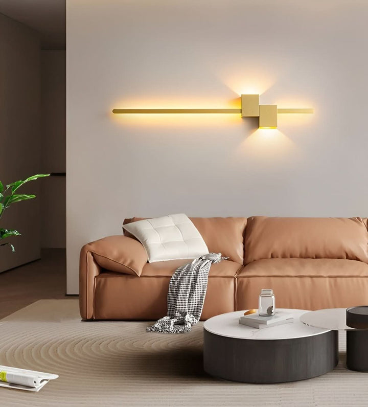 LINESTRIPE – Minimalistisk LED-vegglampe for Moderne Atmosfære