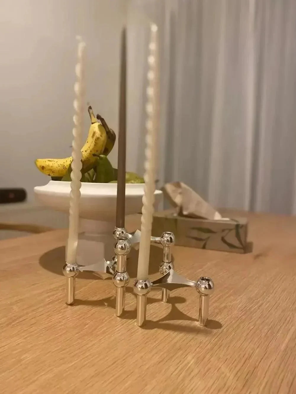 Modulær lysestake for moderne boligkultur