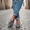 Loafers til dame med spiss tå – klassiske flate mokasiner