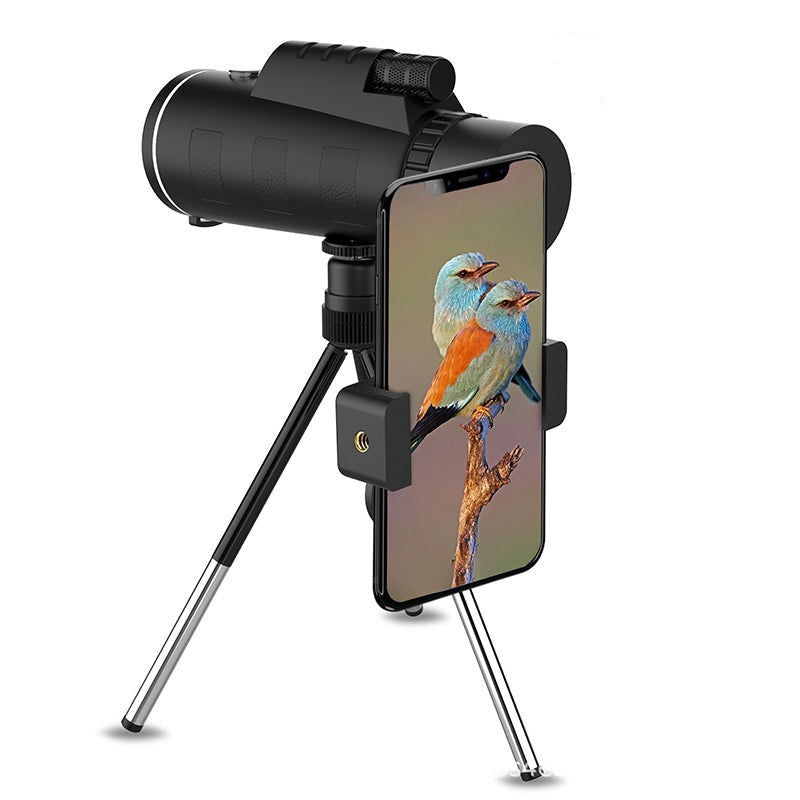 Monokulært teleskop | HD-optikk med klar bildekvalitet | Kompakt og robust