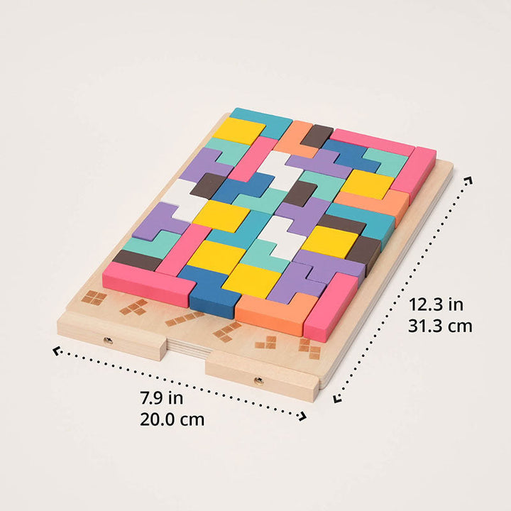 Tetris-puslespill i tre - hjernetrim som vokser sammen med barnet ditt