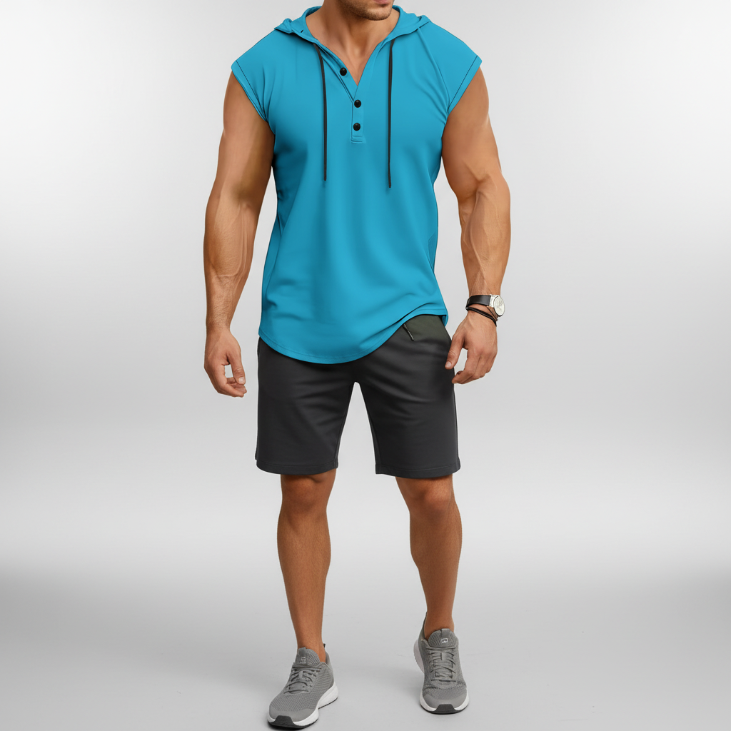Hihaton Henley-toppi - AeroVibe