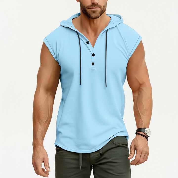 Hihaton Henley-toppi - AeroVibe