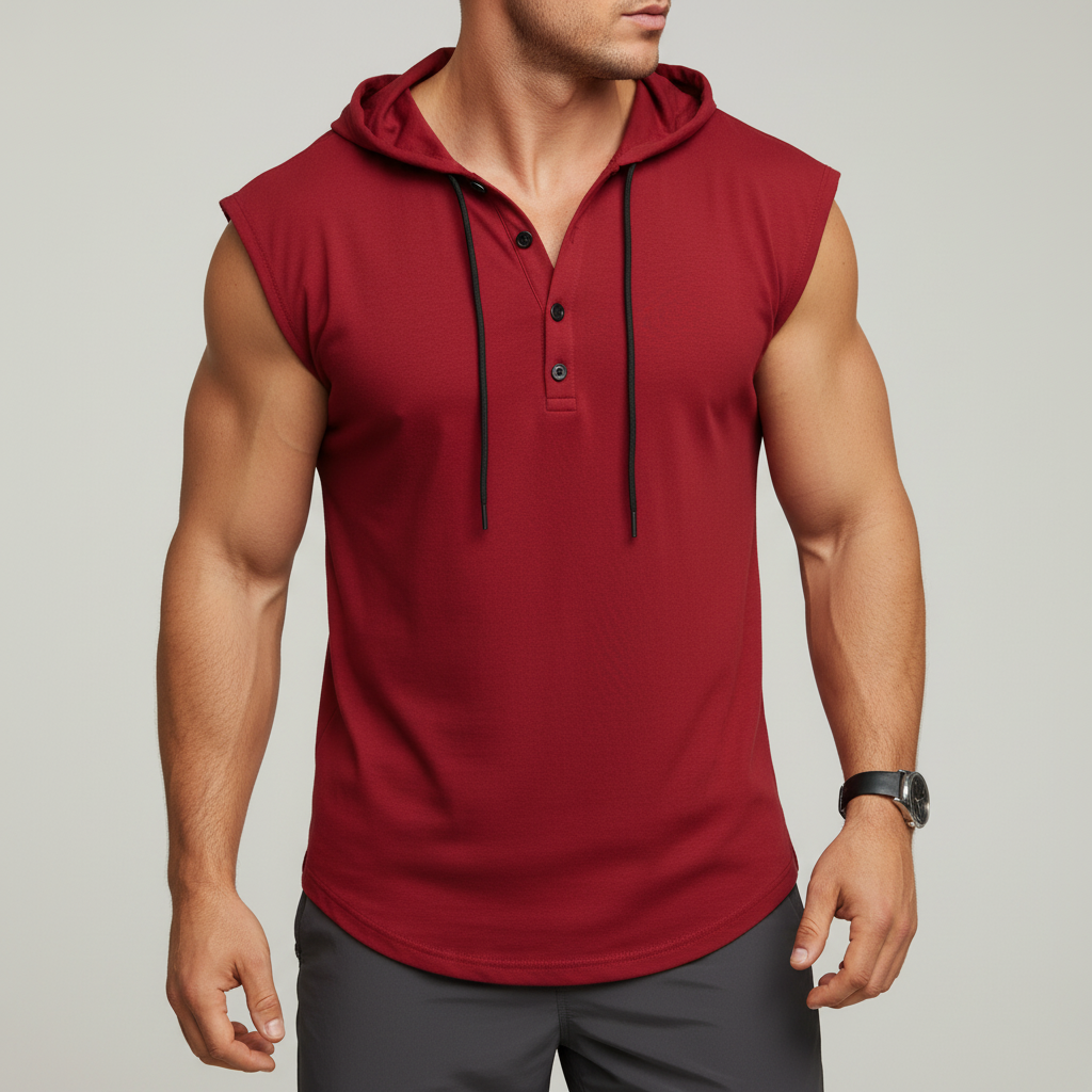 Hihaton Henley-toppi - AeroVibe