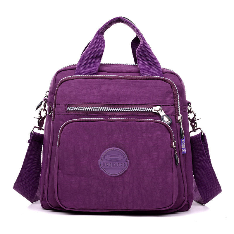 Vanntett Multifunksjonell Crossbody Veske Allsidig Eleganse for Hverdagsbruk
