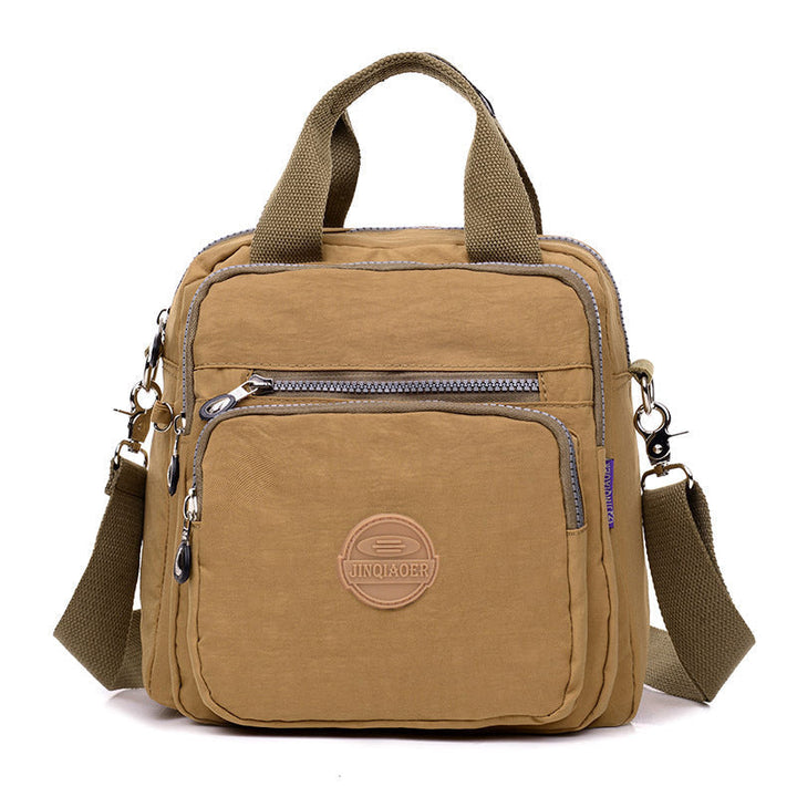 Vanntett Multifunksjonell Crossbody Veske Allsidig Eleganse for Hverdagsbruk