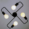 Silva Vintage LED-Taklampe i Industriell Stil for Stuen, Metall, 5 Farger