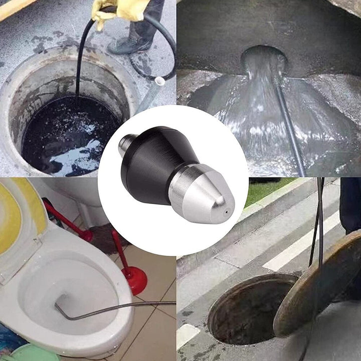 Høytrykksdyse for rørrengjøring – Spraydyse i rustfritt stål for rask rengjøring av rør