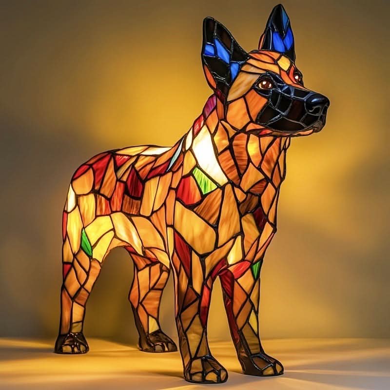 Nattlampe i dyredesign | Varmt lys | USB-drift med bryter | GlowPaws