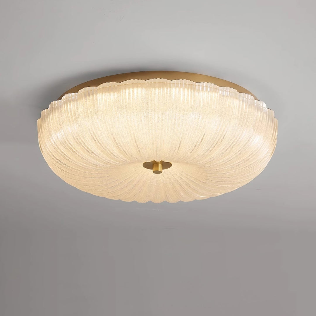 Halo takplafond i bølget glass