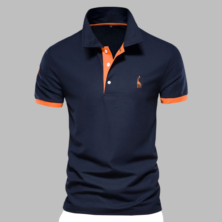 Menns elegante polo skjorte