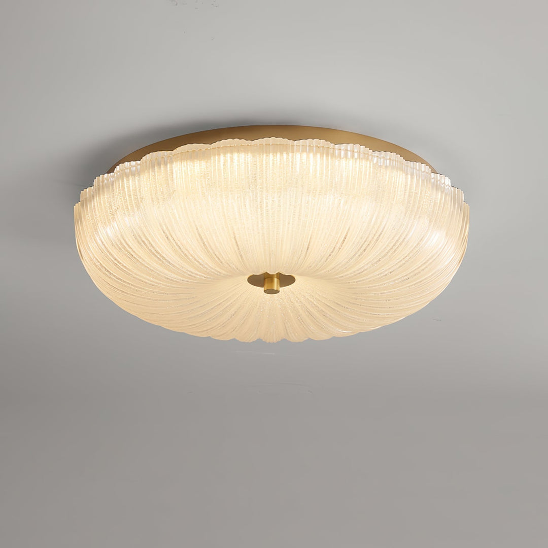 Halo takplafond i bølget glass