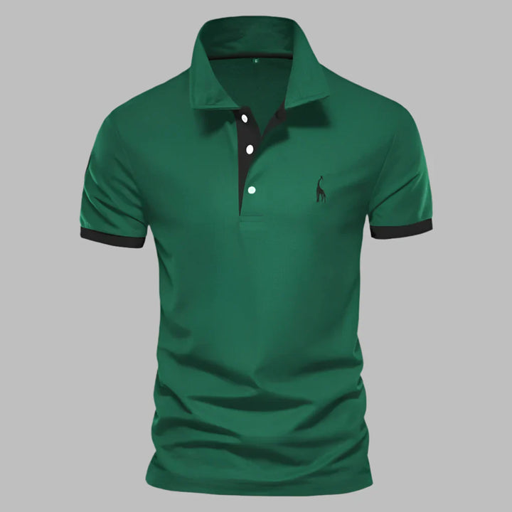Menns elegante polo skjorte