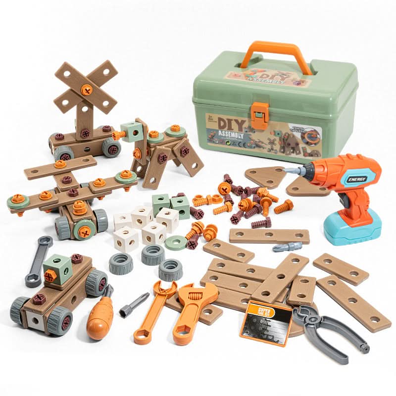 BUILDMASTER – verktøysett for kreative barn fra 3 år