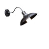 Vintage Industriell Utendørs Vegglampe i Jern LED 1 Lyskilde