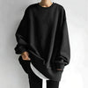 Oversized Genser – Avslappet Strikket Stil