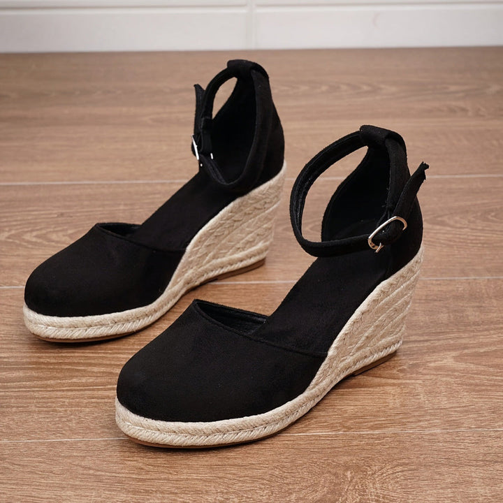 Kvinners Plattform Wedge Sandaler